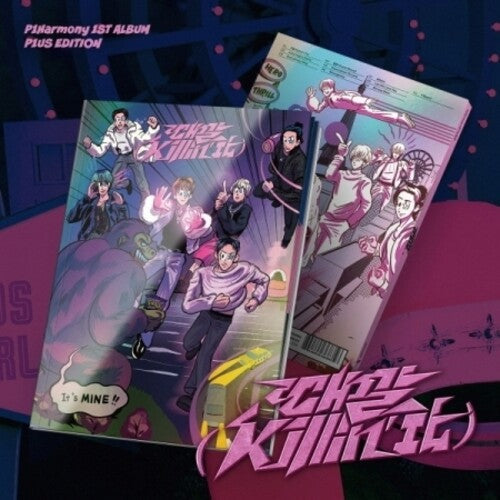 P1Harmony: Killin' It - P1Us Edition Version - incl. 80pg Photobook, Selfie Photocard, Poster, Polaroid, Unit Photocard, Postcard + Folded Poster - CD