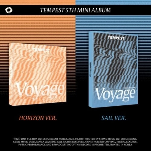Tempest: Tempest Voyage - Random Cover - incl. 84pg Photobook, 32pg Lyric Book, 21pc Postcard Set, Photocard (Unit), Photocard (Solo), Plintes Polaroid + Poster - CD