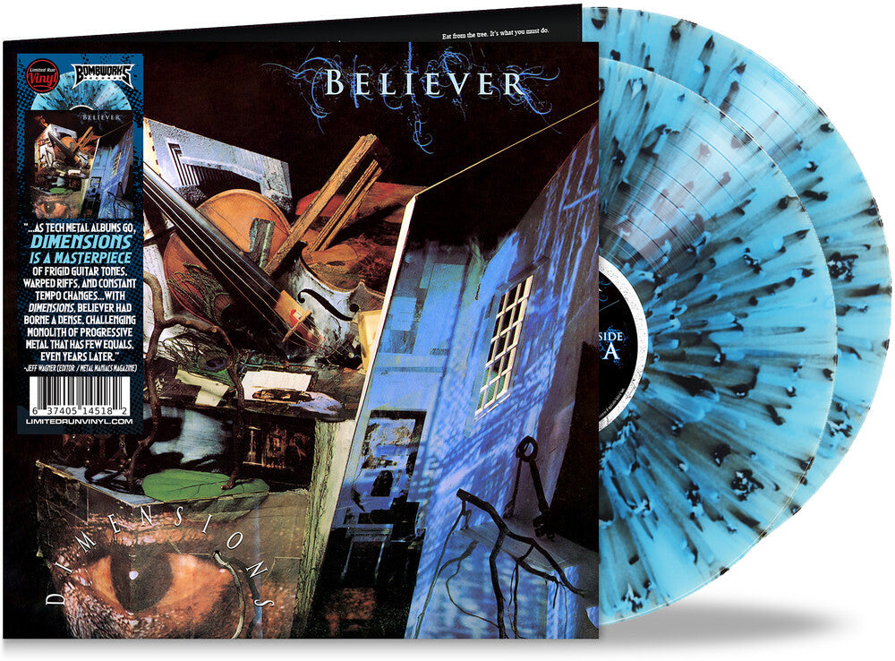 Believer- Dimensions (Blk) (Blue) [Colored Vinyl] (Gate) [Limited Edition] ( LP )