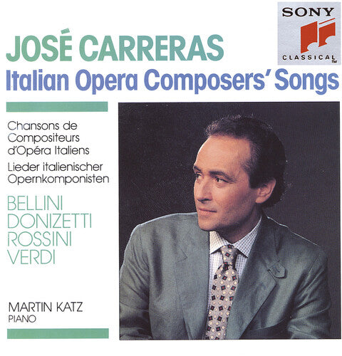 Jose Carreras: Italian Opera Composer's Songs - COMPACT DISCS