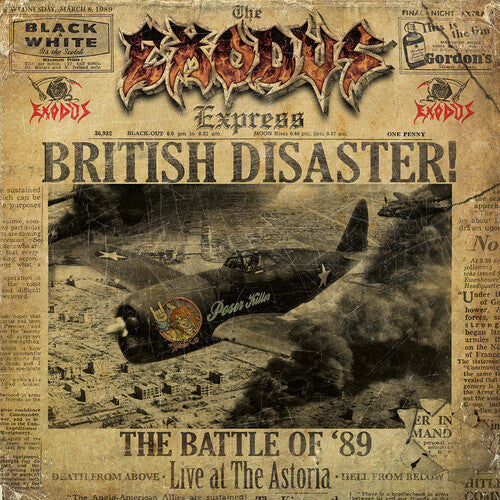 Exodus: British Disaster: The Battle of '89 (Live at the Astoria) - VINYL