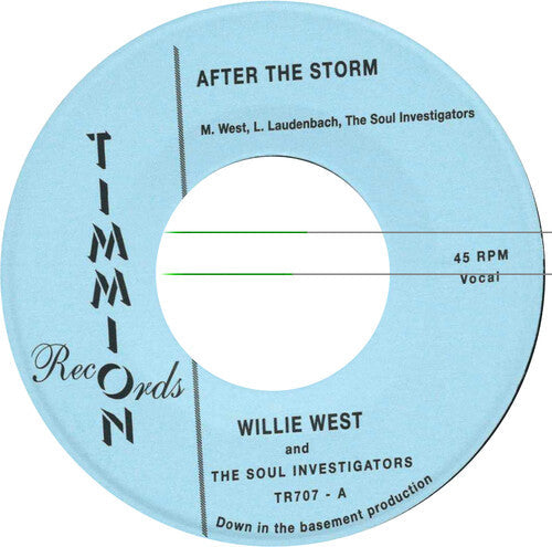 Willie West: After The Storm/After The Storm (Instrumental) - 7-INCH SINGLE
