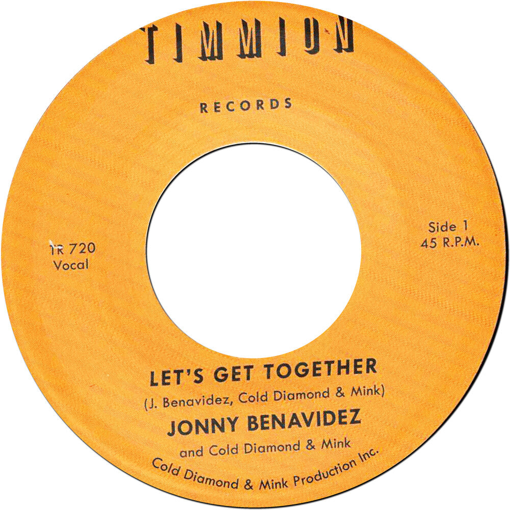 Jonny Benavidez  & Cold Diamond & Mink- Let's Get Together ( LP )