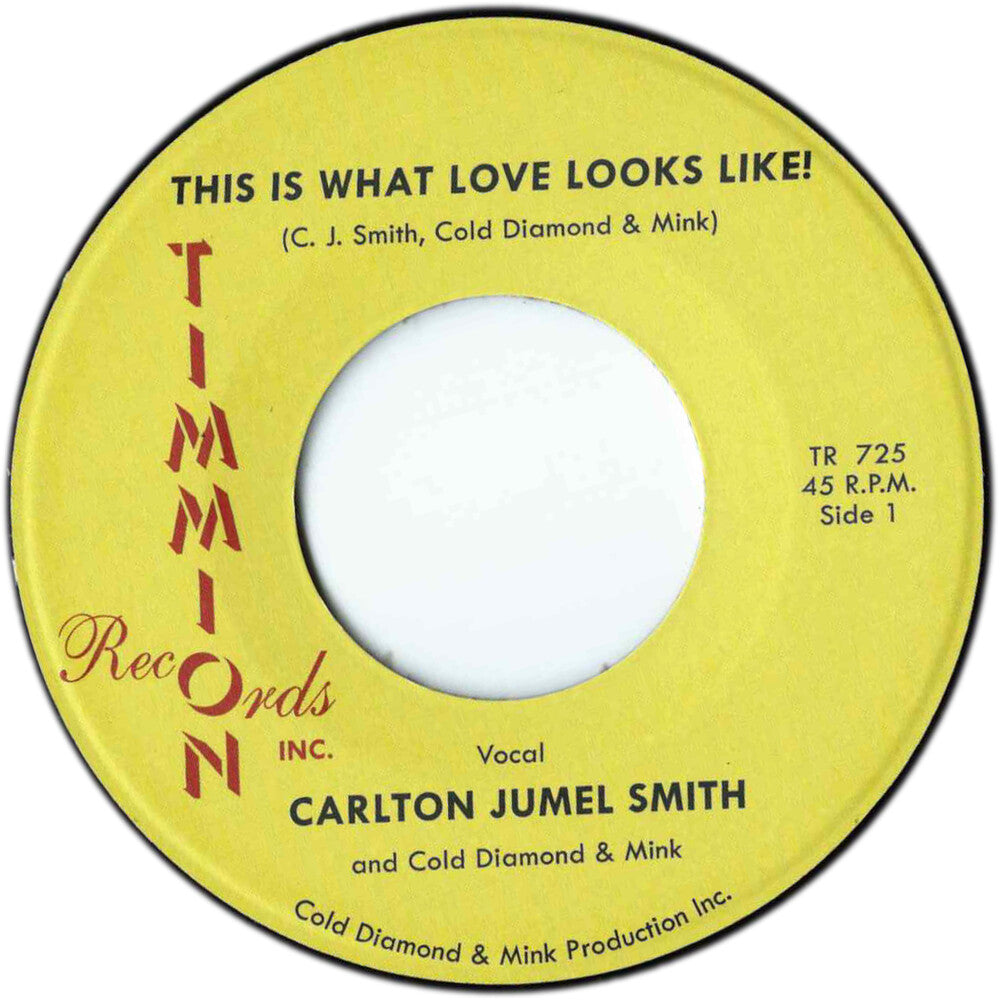 Carlton Smith  Jumel / Cold Diamond & Mink- This Is What Love Looks Like ( LP )