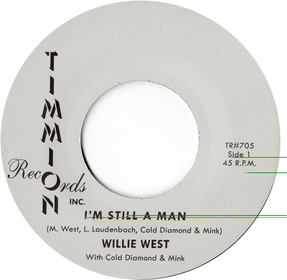 Willie West- I'm Still A Man/I'm Still A Man (Instrumental) ( LP )