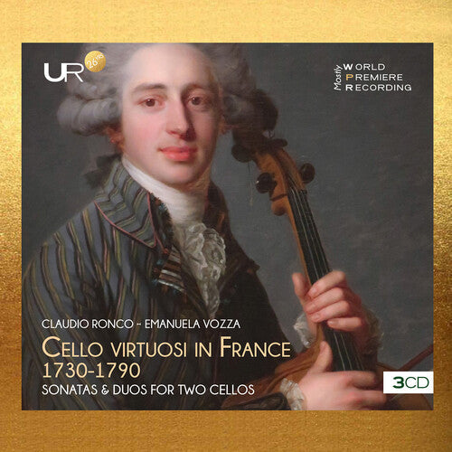 Emanuela Vozza: Cello Viruosi in France, 1730-1790 - COMPACT DISCS