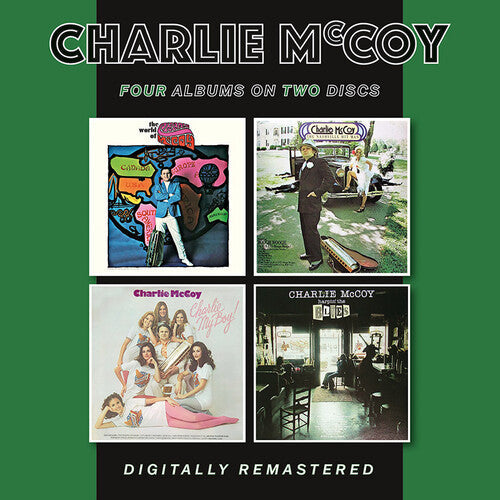 Charlie McCoy: The World Of Charlie Mccoy / The Nashville Hit Man / Charlie My Boy! / Harpin' The Blues - COMPACT DISCS