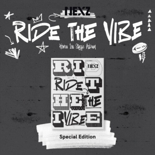 Nexz: Ride The Vibe - Special Edition - incl. Pamphlet, Club Poster, 88pg Photobook, Postcard, Photocard, Unit Photocard + 4pc Sticker Pack - CD