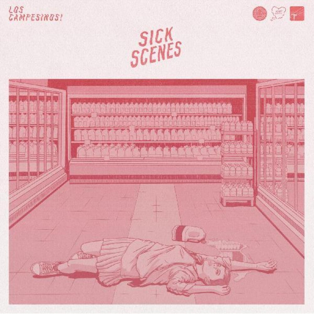 Los Campesinos- Sick Scenes [Colored Vinyl] (Pnk) ( LP )
