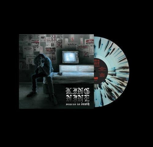 King Nine- Scared to Death (Clear Light Blue w/Blue & Black Splatter) (DAZE Records) ( LP )