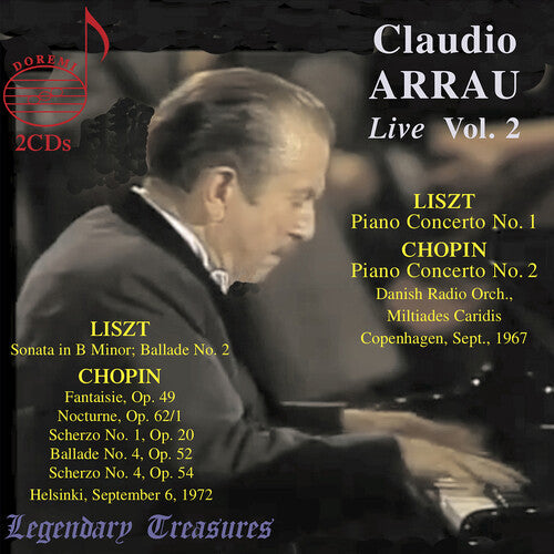 Danish Radio Orchestra: Claudio Arrau Live, Vol. 2 - COMPACT DISCS