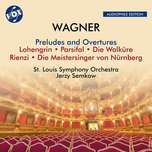 St. Louis Symphony Orchestra: Preludes & Overtures - Lohengrin Parsifal Die - COMPACT DISCS