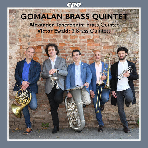 Gomalan Brass Quintet: Ewald: 3 Brass Quintets - COMPACT DISCS