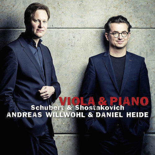 Daniel Heide: Schubert & Shostakovich: Viola & Piano - COMPACT DISCS