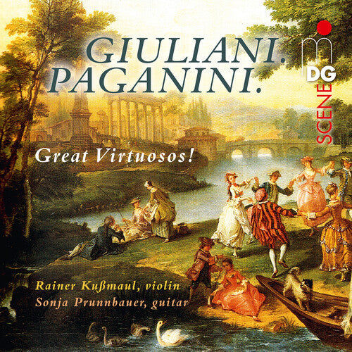 Sonja Prunnbauer: Giuiani & Paganini: Violin & Guitar Duos - COMPACT DISCS