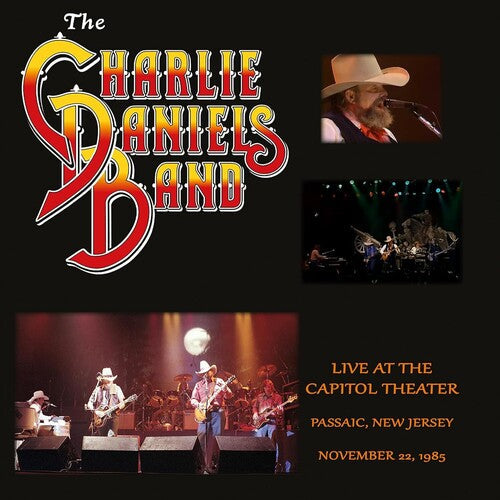 The Charlie Daniels Band: Live at the Capitol Theater - November 22, 1985 - marbled black and red { Record }