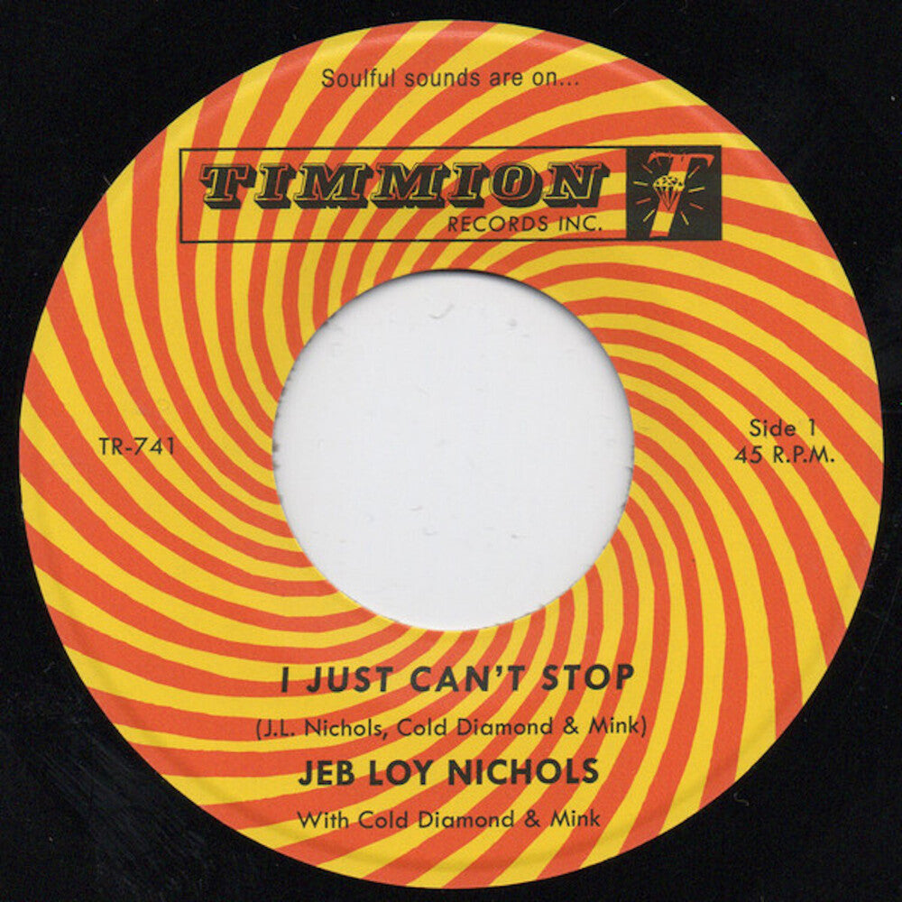 Jeb Nichols  Loy / Cold Diamond & Mink- I Just Can't Stop [Colored Vinyl] (Red) (Can) ( LP )