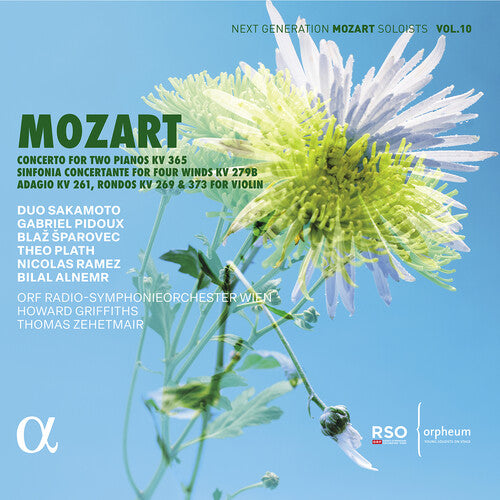 Thomas Zehetmair: Mozart: Concerto for Two Pianos, KV 365; Sinfonia Concertante for Four Winds, KV 279b; Adagio, KV 261; Rondo, KV 269 & 373 for Violin - COMPACT DISCS
