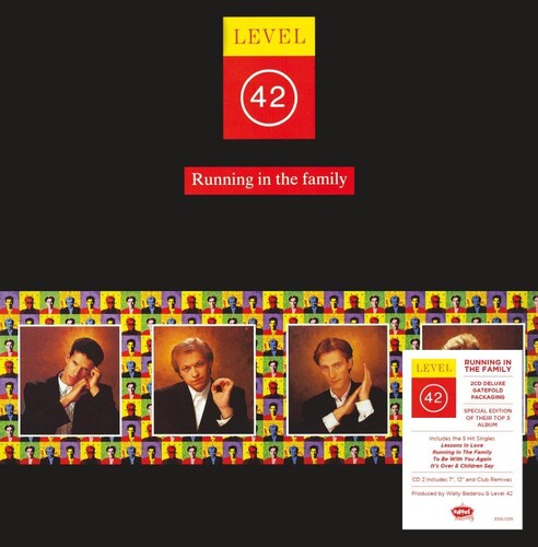 Level 42: Running In The Family - Deluxe Gatefold Packaging - CD