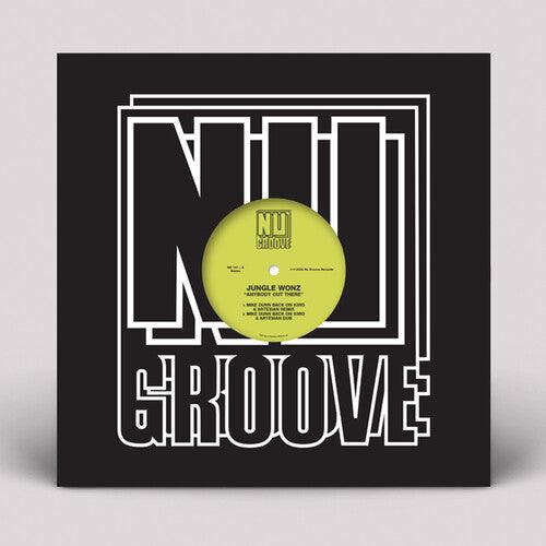 Jungle Wonz (Aka Marshall Jefferson)- Anybody Out There / 20 Paces From The Moon ( LP )