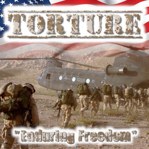 Torture: Enduring Freedom - Red/White Smash & Clear w/ Black Splatter - VINYL