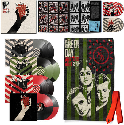 Green Day: American Idiot (20th Anniversary Deluxe Edition) [Split-Color 8LP + 2 Blu-ray] - VINYL