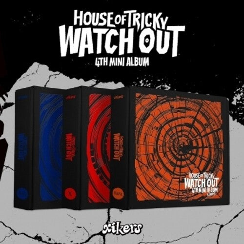 xikers: House Of Tricky : Watch Out - Random Cover - incl. 96pg Photobook, Folded Poster, Folded Case, 2 Postcards, Envelope, Moving Photo, 2 Photocards, Sticker Set + Path Magnetic - CD