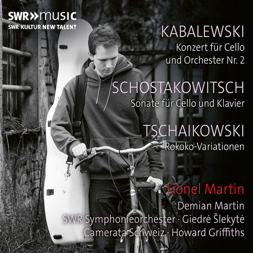 Lionel Martin: Lionel Martin plays Kabalevsky, Shostakovich & Tchaikovsky - COMPACT DISCS