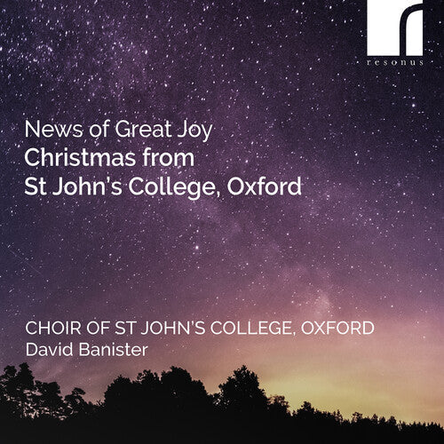 The Choir of St John's College, Oxford: News of Great Joy - Christmas from St John's College, Oxford - COMPACT DISCS