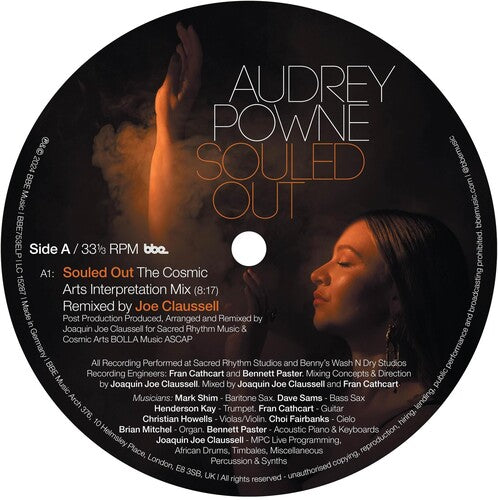 Audrey Powne: Souled Out / Feed The Fire Remixes { Record }