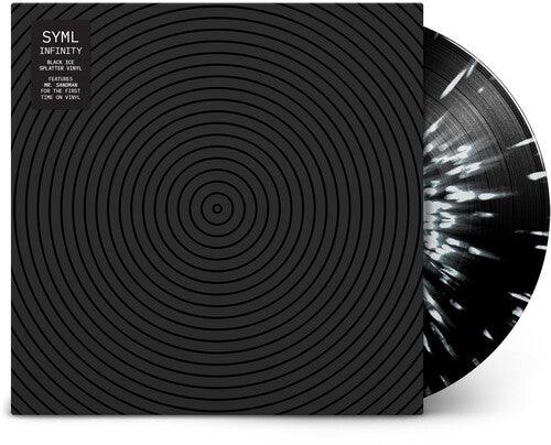 SYML- Infinity - Black Ice with White Splatter ( LP )