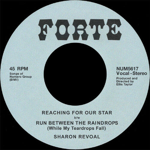 Sharon Revoal: Reaching for Our Star B/W Run Between the Raindrops - VINYL