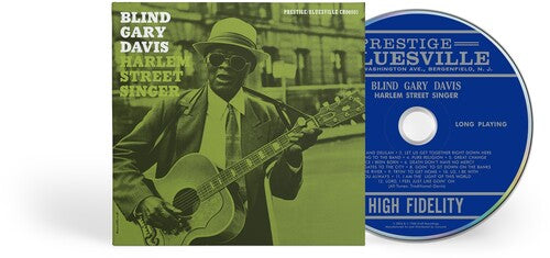 Gary Reverend Davis: Harlem Street Singer (Bluesville Acoustic Sounds Series) - COMPACT DISCS