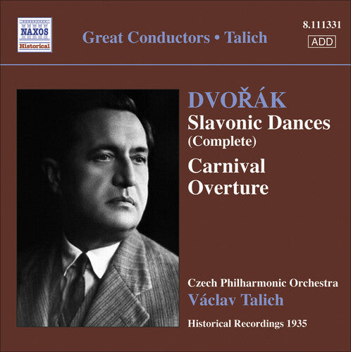 Vaclav Talich & Tchecoslovaqu: Dvorak: Danses Slaves - COMPACT DISCS