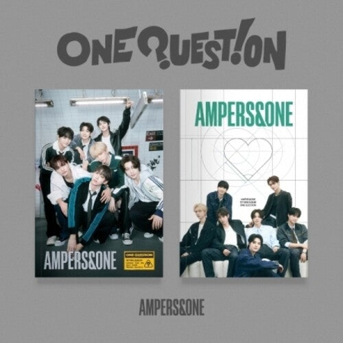 Ampers&One: One Question - Random Cover - incl. 64pg Photobook, Photo Print, Bookmark, Logo Sticker, Unit Photocard, Selfie Photocard + Folded Poster - CD