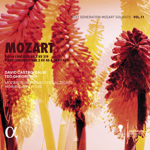Wolfgang Amadeus Mozart: Mozart: Violin Concerto No. 5, KV 219; Piano Concertos Nos. 3, KV 40 & 14, KV 449 - COMPACT DISCS