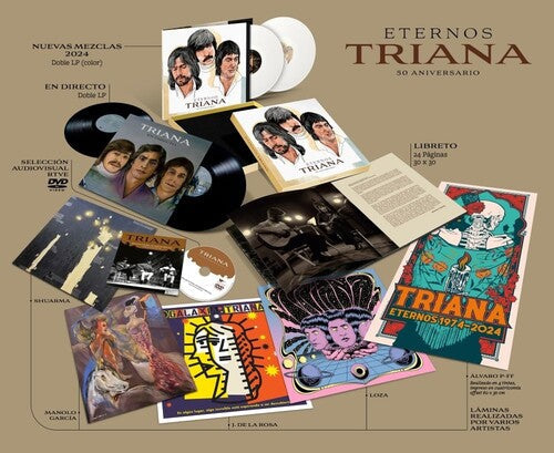 Triana: Eternos Triana - 4LP+DVD Box Set W/ 4 Prints & Poster - VINYL