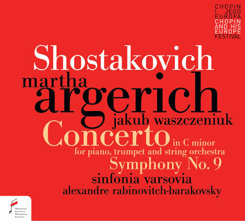 Shostakovich / Argerich, Martha / Waszczeniuka: Shostakovich / Cto for Pno C Minor Op 35 / Sym 9 - COMPACT DISCS