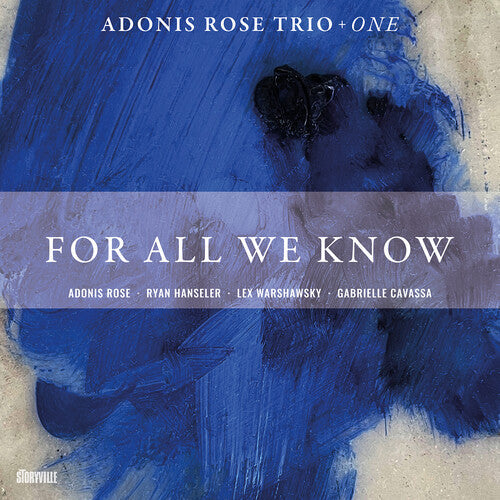 Adonis Rose: For All We Know - CD