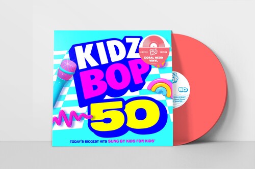 Various- Kidz Bop 50 [Neon Coral LP] ( LP )