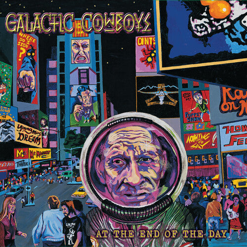 Galactic Cowboys- At the End of the Day - Solar Red ( LP )