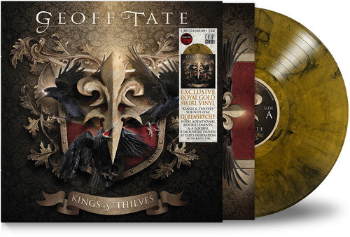 Geoff Tate: King's & Thieves - Royal Gold Swirl - VINYL