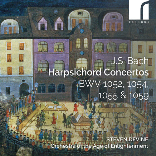 Steven Devine: Harpsichord Concertos BWV 1052, 1054, 1055 & 1059 - COMPACT DISCS