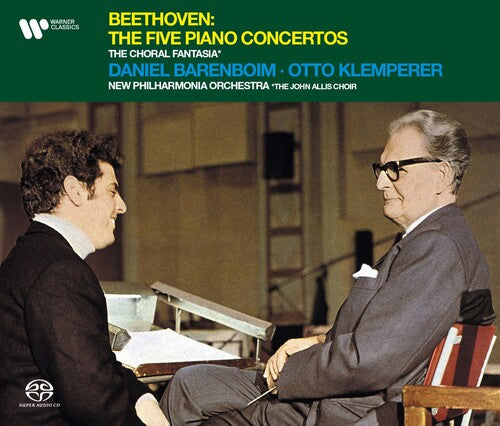 Barenboim, Daniel / Klemperer, Otto: Beethoven: 5 Piano Concertos, Choral Fantasy (3 Hybrid Sacd) - SUPER-AUDIO CD