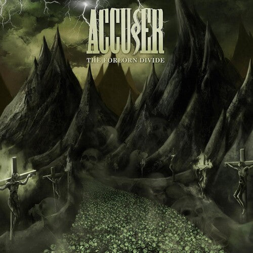 Accuser- The Forlorn Divide - 3mm Spinned Sleeve ( LP )