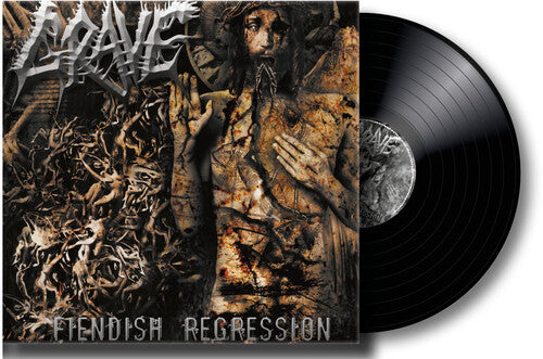 Grave- Fiendish Regression - 3mm Spinned Sleeve ( LP )