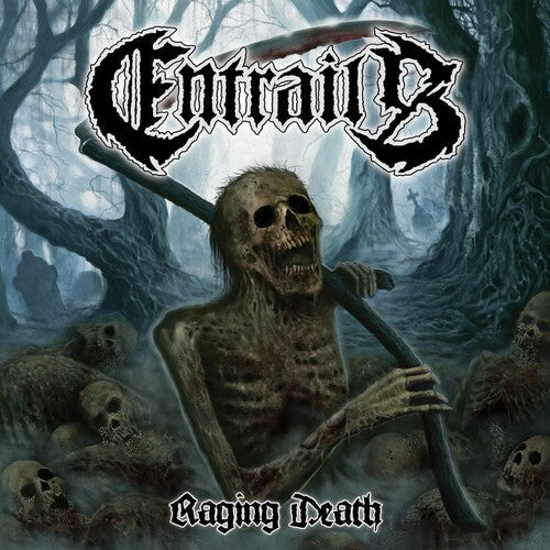 Entrails- Raging Death - Splatter Green Vinyl (Indie Exclusive Vinyl) ( LP )