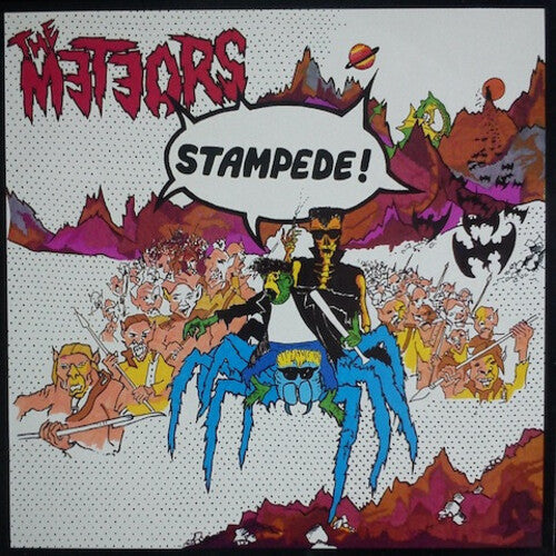 The Meteors- Stampede - Splatter Green Vinyl (Indie Exclusive Vinyl) ( LP )
