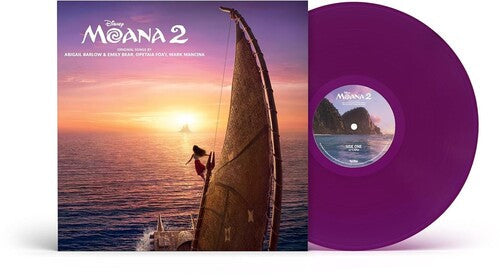 Various- Moana 2 (Original Soundtrack) - Vibrant Violet Colored Vinyl ( LP )