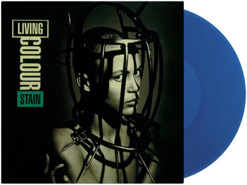 Living Colour- Stain- Limited 180-Gram Translucent Blue Colored Vinyl ( LP )